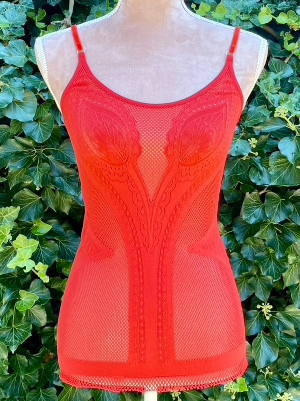 JUST CAVALLI Sexy Mesh Tank Top Size S